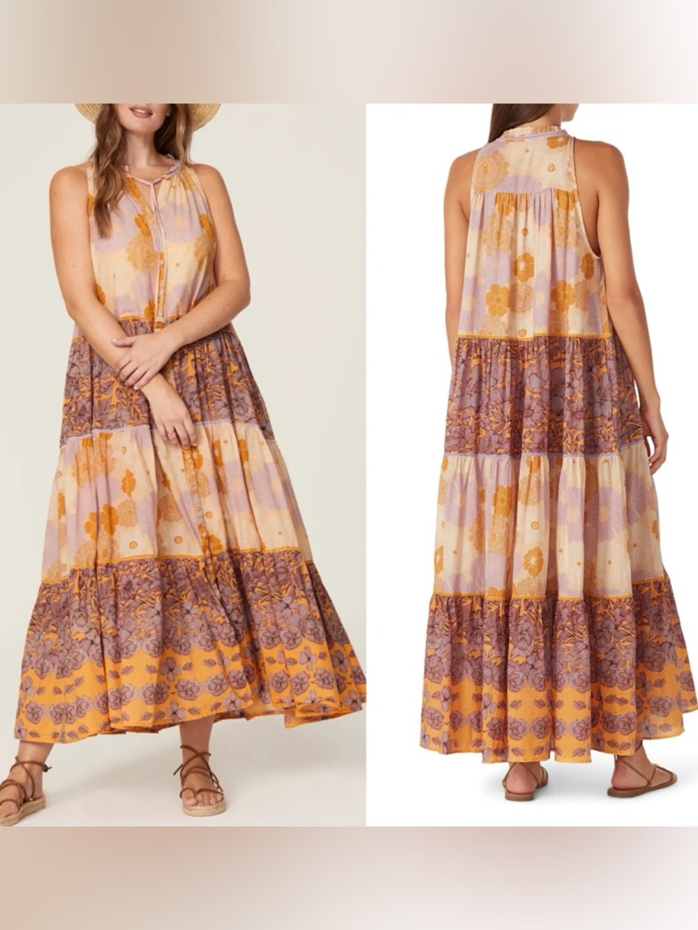 Anthropologie Carolina K Maxi Dress XS
